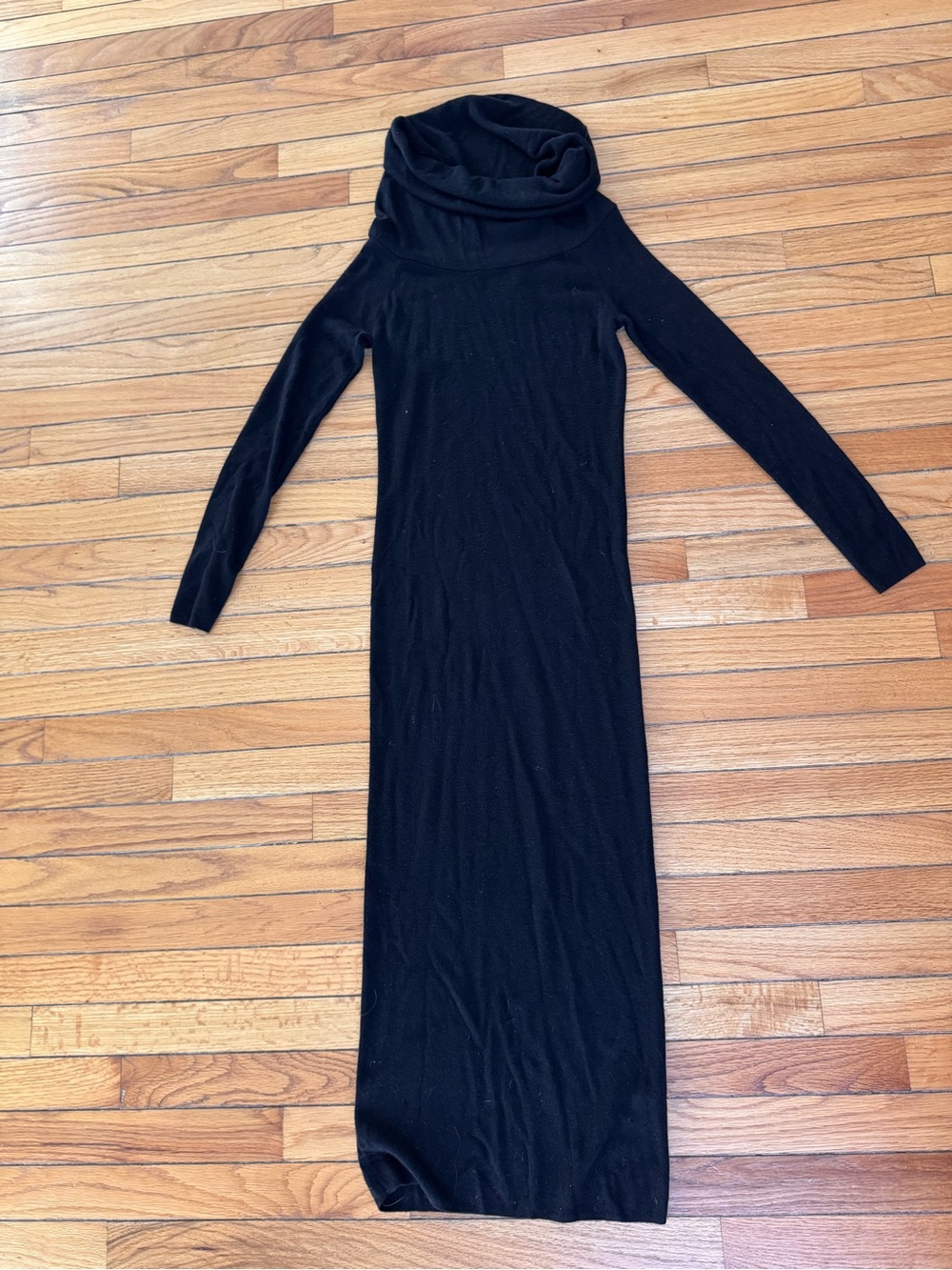 Nordstrom Charles Henry Black Knit Dress